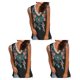 thumbnail image 1 of Sonducket Chaleco de algodón para mujer, camiseta sin mangas informal estampada para citas, vacaciones en la playa, Top básico de verano, ropa Type1 NO1, 1 of 6