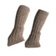 thumbnail image 4 of Calentadores de piernas de patinaje sobre hielo tejido tejido de piernas largas portátiles moderna decoración cómoda mantenga calcetines calientes, 4 of 8