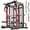 P43-Red, variant on LNOW 2000LB All-in-One Home Gym: Smith Machine, Squat Rack, Dual Pulley System for Lat Pulldown & Cable Crossover