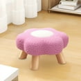 thumbnail image 4 of NIUBWJL Flower Stool Small Round Stool Cloud Agaric Stool Room Decoration Durability Floor Stool Baby Chair, 4 of 5