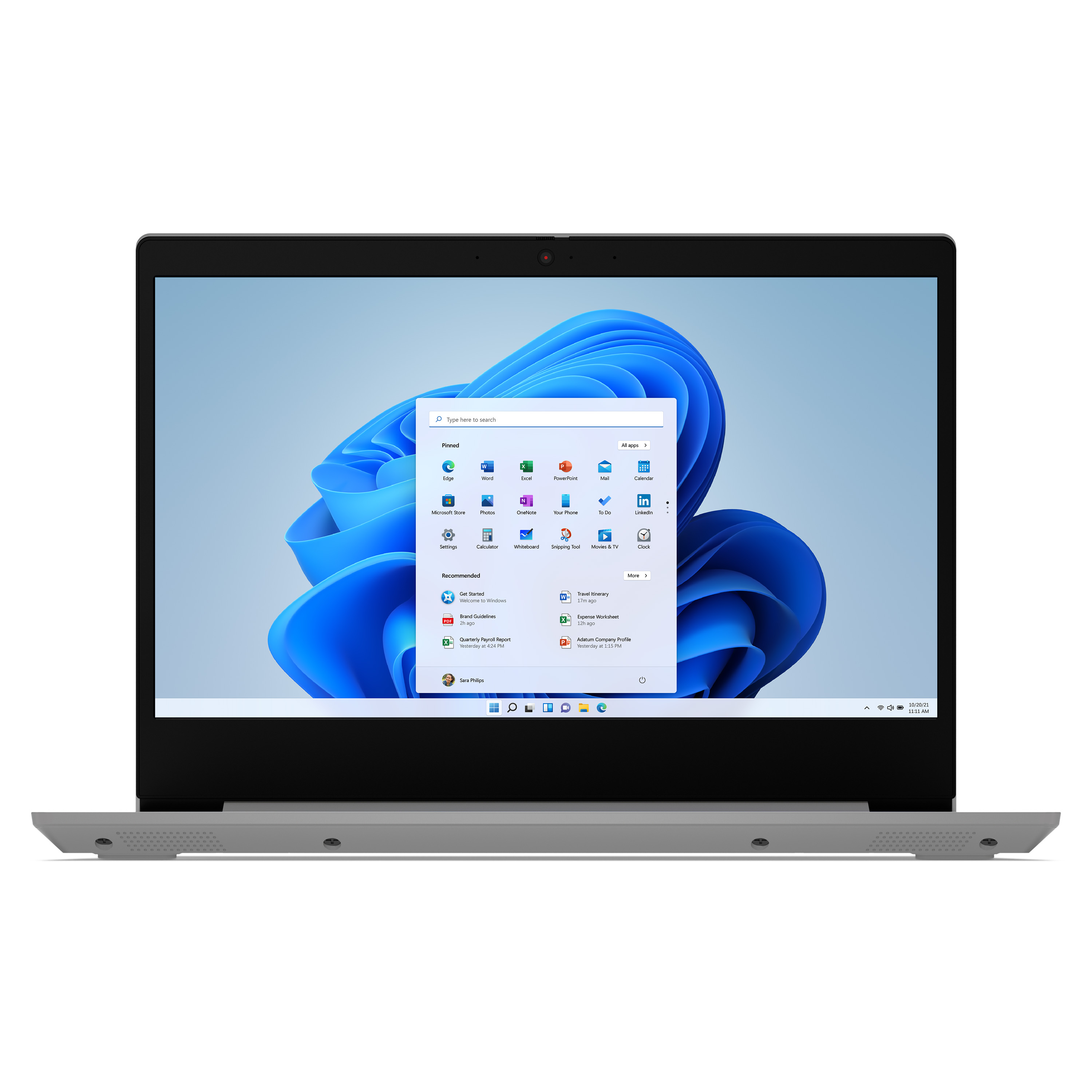 Lenovo IdeaPad 3i 14"FHD Laptop, Intel Core i5-1135G7, 8GB, 256GB SSD, Windows 11, Platinum Grey, 81X700FVUS - image 2 of 15