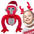 thumbnail image 4 of Gorilla Tag Plush Dolls Peluches Peluche Juguete para Amantes Los Juegos (rojo), 4 of 9