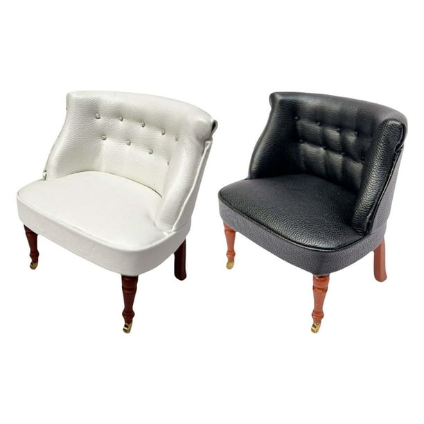 Juguetes de casa de muñecas,Casa de muñecas en miniatura sofá silla 1/12 accesorios,Casa de muñecas Muebles en miniatura 1/6 Mesa de comedor,los niños fingen Dollhouse Toys juguete