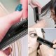 thumbnail image 3 of 3 piezas de peine de afeitar con 10 piezas de maquinillas de afeitar, peine cortador de pelo, tijeras de corte, doble Maquinilla de afeitar Edge, peine para adelgazar el cabello, h, 3 of 5