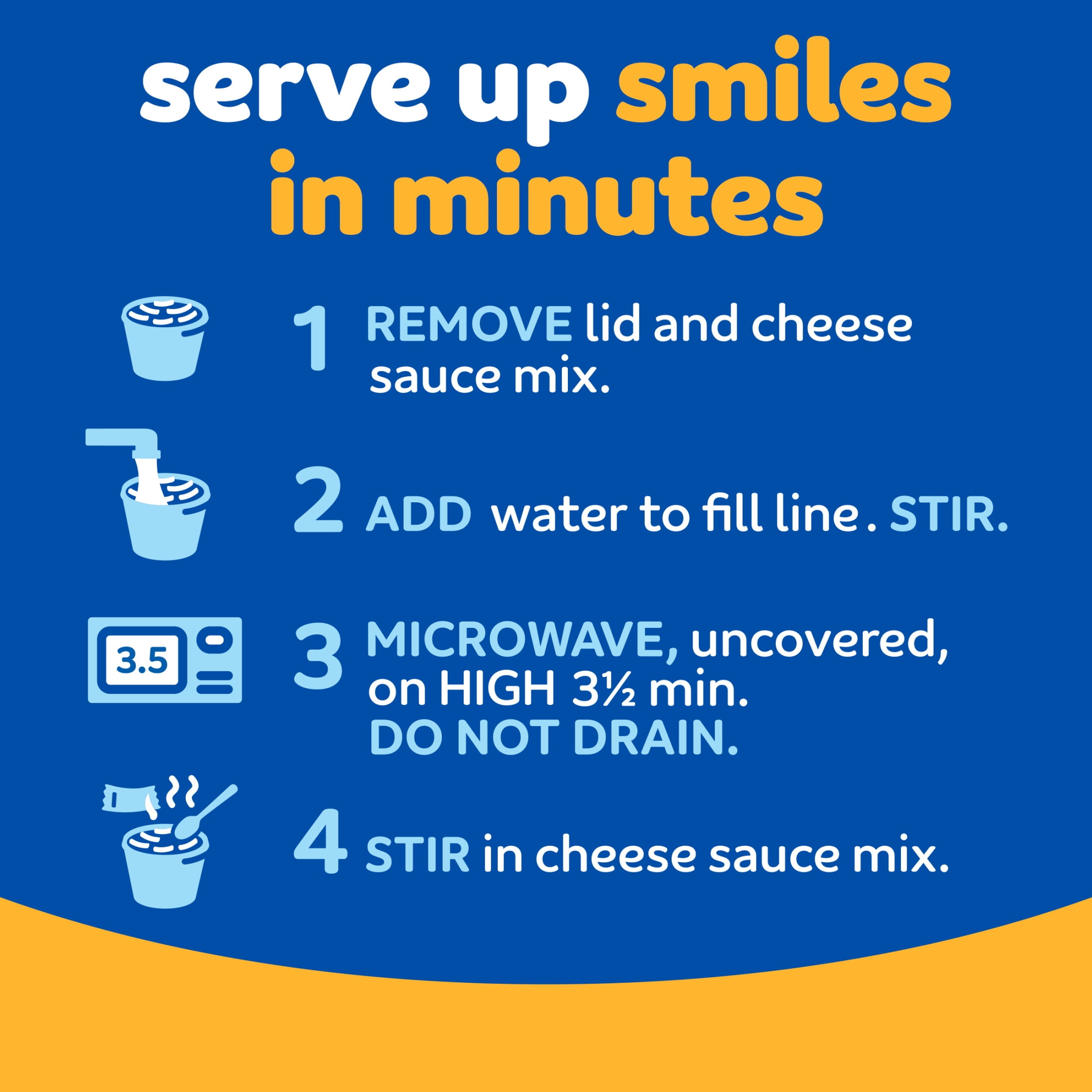 Kraft Original Flavor Mac & Cheese, 30 Count Box, 2.05 oz Cups