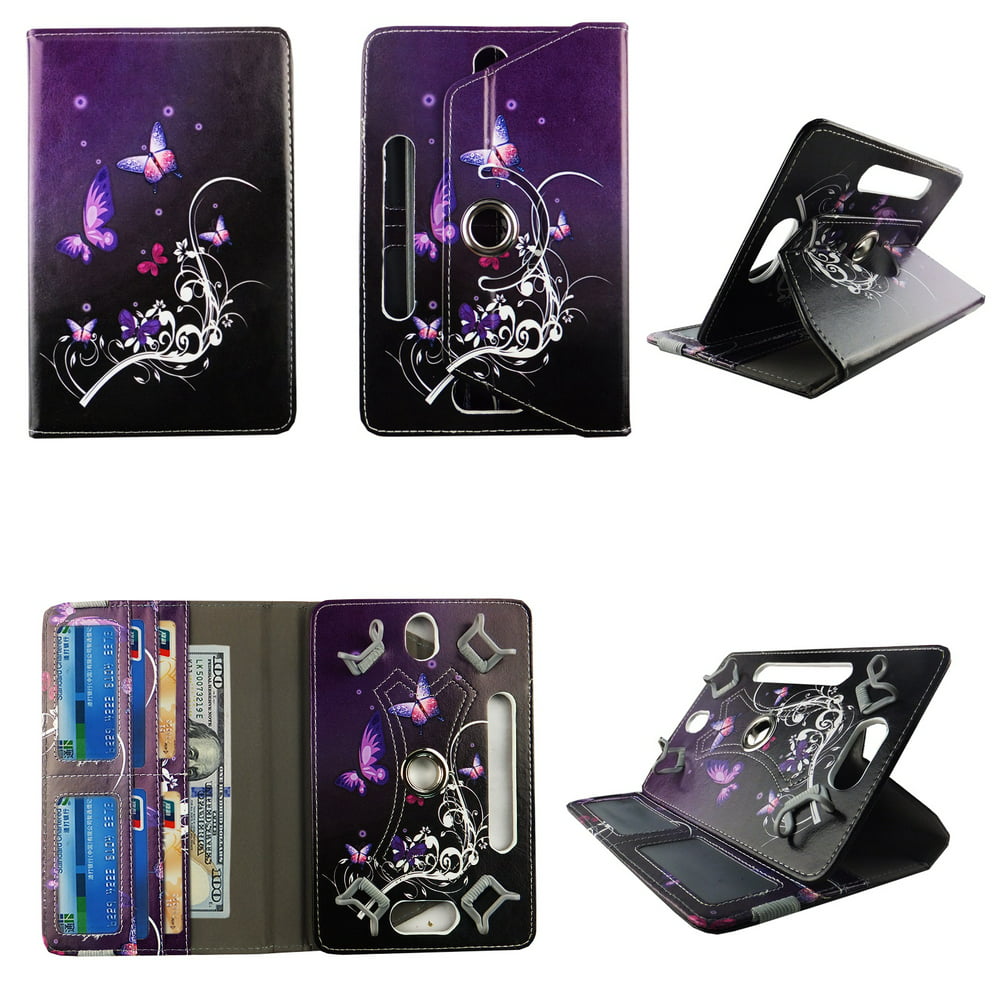 Non rotate multi anchor folio tablet Case for Kindle Fire 7 inch ...