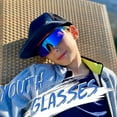 KAPVOE Kids Baseball Glasses Polarized Sports Sunglasses Boys Girls