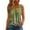 Yellow, variant on DQRPSEETB Ribbed Tank Tops for Women Women's Fashion Casual Square Neck Floral Print Loose Sleeveless Pleated Tank Top Casual Tops for Women