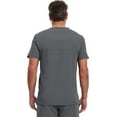 thumbnail image 5 of Infinity Cherokee V- Neck Men's Scrub Top with Rib Knit Back Panels with 3 Pockets and 360 Stretch - CK900A, 5 of 8