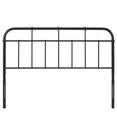 thumbnail image 3 of Modway Alessia Modern Farmhouse Metal Full Headboard in Black, 3 of 5