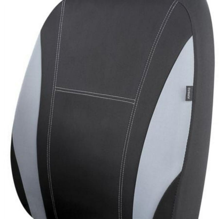 AutoCraft Car & SUV & Truck Seat Cushion, Black Cooling Quilted, Breathable, High-Density Foam Padding, 1pk, AC4805QBK