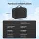 thumbnail image 1 of Carrying Storage Bag for DJI Neo Drone Portable Handbag Gray, 1 of 5