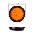thumbnail image 5 of Astra Depot 40X Amber 4" Round 24-LED Tail Turn Signal Light Fit Cargo Semi Trailer Container Tractor Truck Bus Lorries, 5 of 7