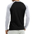 thumbnail image 3 of 3 Packs of TOP PRO Men & Women Long Sleeve Baseball Raglan Tee Shirt Top (S-3XL), 3 of 4