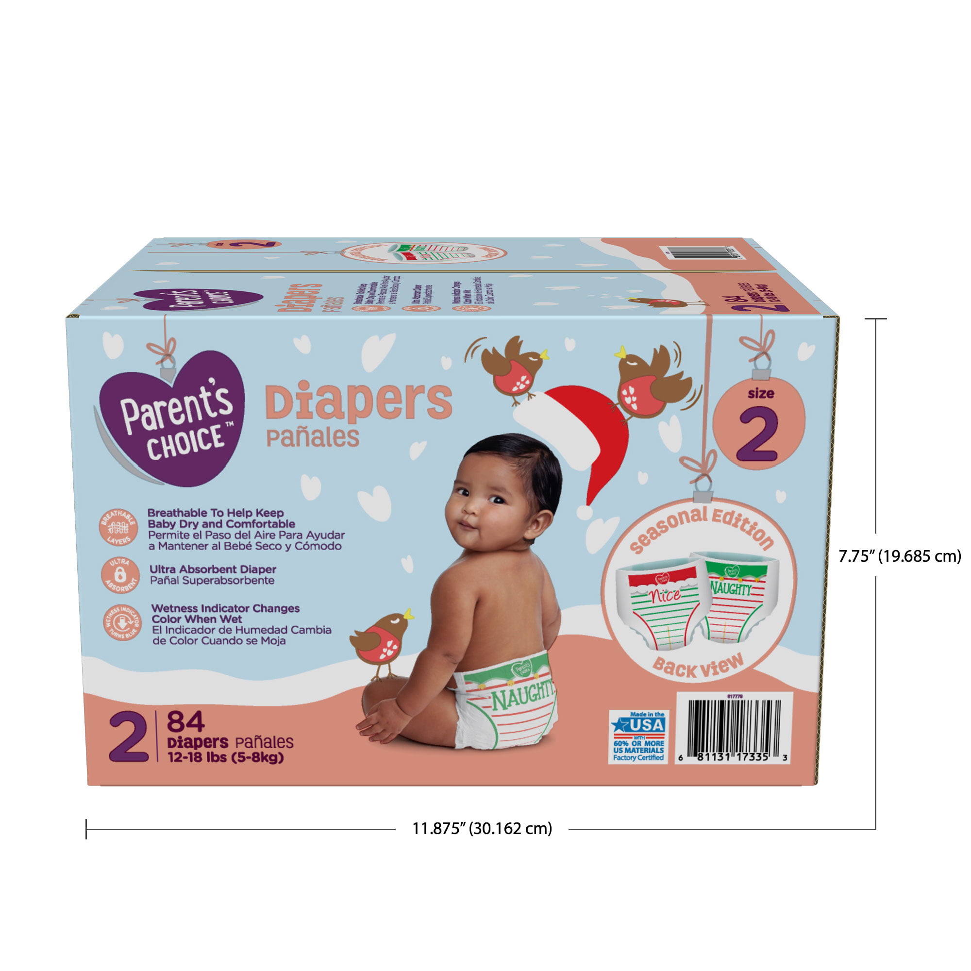 size 5 diapers parents choice