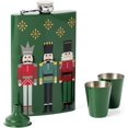 thumbnail image 1 of Cambridge 896221 Nutcracker 4-Piece Flask Set, 1 of 7