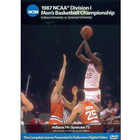 1987 NCAA Division I Men's Basketball Championship: Indiana University Vs. Syracuse University (Full Frame)