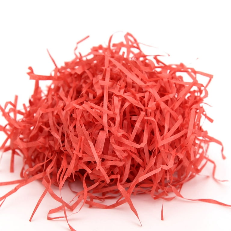 Red Paper Shred