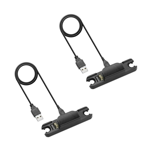 2x Reemplazo Usb Sync Charging Cable Charge Cradle Stand para Nw-ws413 Auriculares CUTICAT Cargador de auriculares Bluetooth