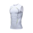 thumbnail image 3 of XIAONU Men Graphic Line Tank Top Sleeveless Athletic Workout Active Shirts, 3 of 3