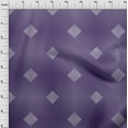 thumbnail image 4 of oneOone Velvet Purple Fabric Moire Sewing Material Print Fabric By The Yard 58 Inch Wide, 4 of 4