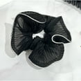 thumbnail image 3 of Scunci Silver Trim Scrunchie, 3 of 4