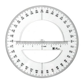 Koala Tools | Ring Ruler 360 - Circle Stencil & Templates Tool | 3- 6  Adjustable Diameter - Geometric Tool for Drawing Circles