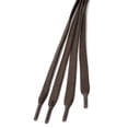 thumbnail image 3 of 2 Pares Cordones Plana Para Hombres Mujeres De Botas De Algodón Encerado Calzado Casual Marron Oscuro 180cm / 70.86, 3 of 4