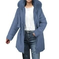 thumbnail image 2 of ZJXFGS Women Long Puffer Coat Women Clothing Long Winter Coats For Women Womens Coats And Jackets Womens Peacoat Jacket Long Jackets For Women Long Pea Coat For Women Womens Coats Winter Long Coat, 2 of 9