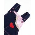 thumbnail image 3 of KIDSCOOL SPACE Baby Cotton 3D Cartoon Soft Knitted Jeans Overalls 18M, 3 of 6