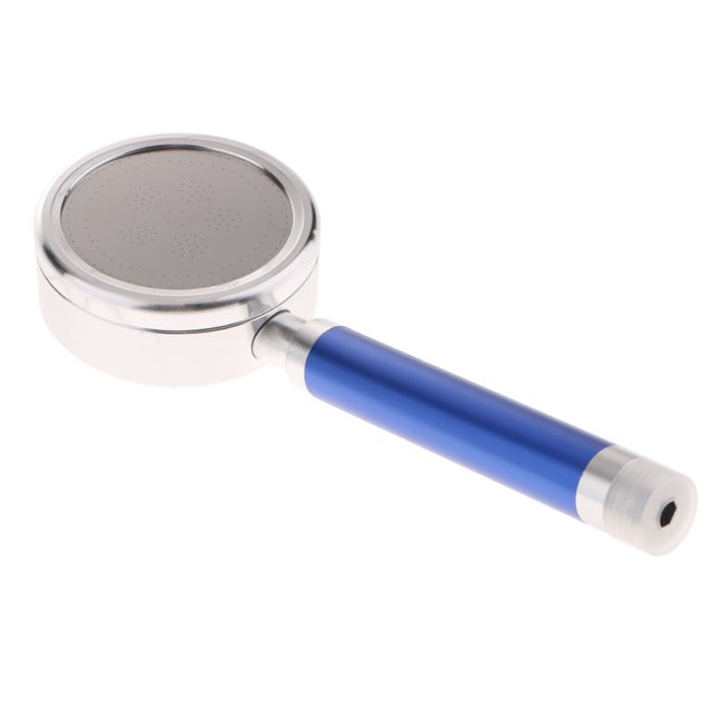 Cabezal De Ahorrador De Agua De Filtración Manual De Mano Cabeza De Manual Azul BLESIY Cabezal de ducha de mano