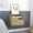 Beige, variant on Wall-Mounted Floating End Table with Drawer / Secure Assembly for Easy Use