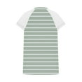 thumbnail image 3 of fatyb Débardeurs Rayés Femmes Dentelle Sans Manches T-Shirts Col Rond Tunique Décontractée Blouses d'Été Amples, 3 of 5