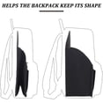thumbnail image 3 of Organizador de fieltro SSuperp para mochilas de viaje negro, 3 of 5