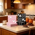 thumbnail image 6 of 20 Pcs Halloween Ghost Paper Napkins, Pink Black Disposable Party Napkins for 20 Guests, Cute Spooky Holiday Decorations, 6 of 7