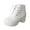 White, variant on Akiihool Womens Boots Women's Elastic Boots Block Heel Women Snow Boots Winter Shoes Warm Slip On (White,7)