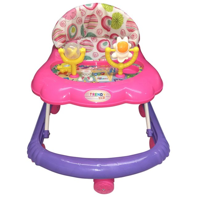 Andadera Trendy kids Poly Llanta de Gel Rosa