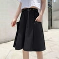thumbnail image 2 of Women's High Waisted Bermuda Work Shorts Wide Leg Pleated Knee Length Daily Short Pant Dressy Casual Summer Suit Shorts with Pockets for Business, 2 of 7
