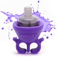 thumbnail image 1 of tweexy Anillo portaesmalte de uñas portátil - Soporte para botella de esmalte de uñas para una fácil aplicación | Perfecto para pintar uñas, manicura y pedicura | Accesorios para esmalte de uñas (Purp, 1 of 5