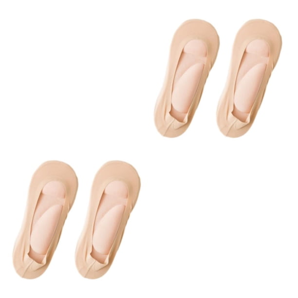 Sonducket Color de piel Forros de corte bajo Calcetines invisibles antideslizantes Adecuado para todos los Scoks Adecuado para todos rosa 39-42 rosa 39-42 2Conjunto