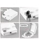 thumbnail image 5 of Cubierta protectora de enchufes para niños, antidescargas eléctricas, seguridad para bebés, antidescargas, para niños, p202411261009, 5 of 5