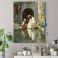 thumbnail image 4 of Qisvanset Jesus Blessing Child Canvas Wall Art 15.75x11.81 Inches, 4 of 8