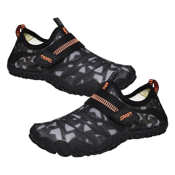 DEEPCRAFF 1 Pair Sports Shoes with Elastic Stretch, Seaside Footwear for Outdoor Activities and Beach Use