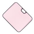 thumbnail image 6 of Wheat Straw Chopping Board Multi-function Cutting Board Non-slip Fruit Cutting Board Double-sided Chopping Block for Home (Pink), 6 of 8