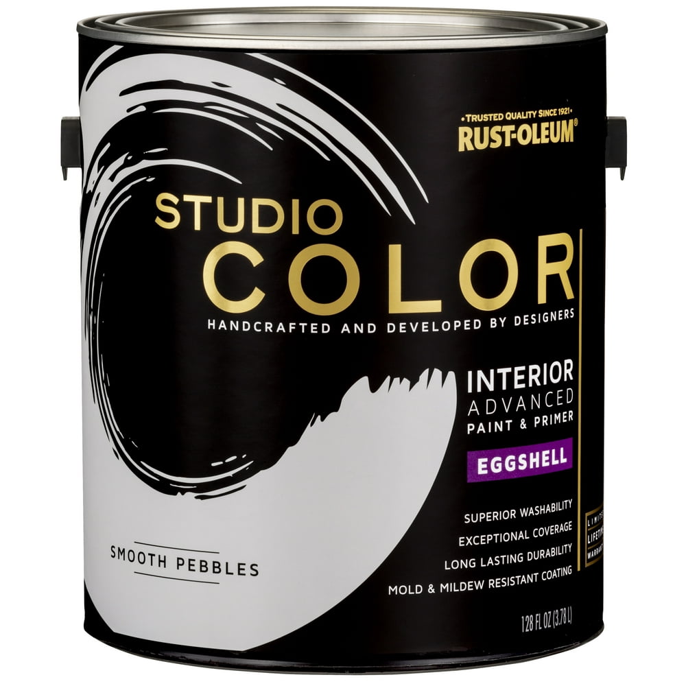 Smooth Pebbles, RustOleum Studio Color Interior Paint + Primer