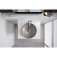 thumbnail image 6 of Kohler 8324-CS7 16 in. Round Vessel Bathroom Sink with No Overflow - Gray Fousana, 6 of 7