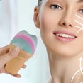 thumbnail image 2 of Dsscvnef Ice Pack Silicone Ice Grid Face Facial Ice Stick Roller Face and Eye Ice Pack round Containers Silicone Ice Cup, 2 of 4