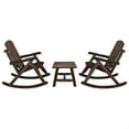 thumbnail image 3 of vidaXL 3 Piece Patio Lounge Set Solid Wood Spruce, 3 of 6