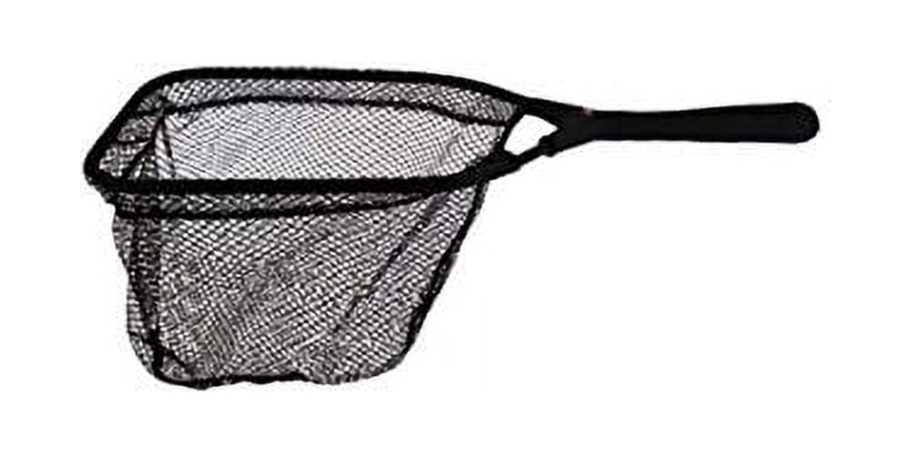 Frabill 3621 Livewell Net 8x12" D-Hoop 8" Handle Blk Nylon