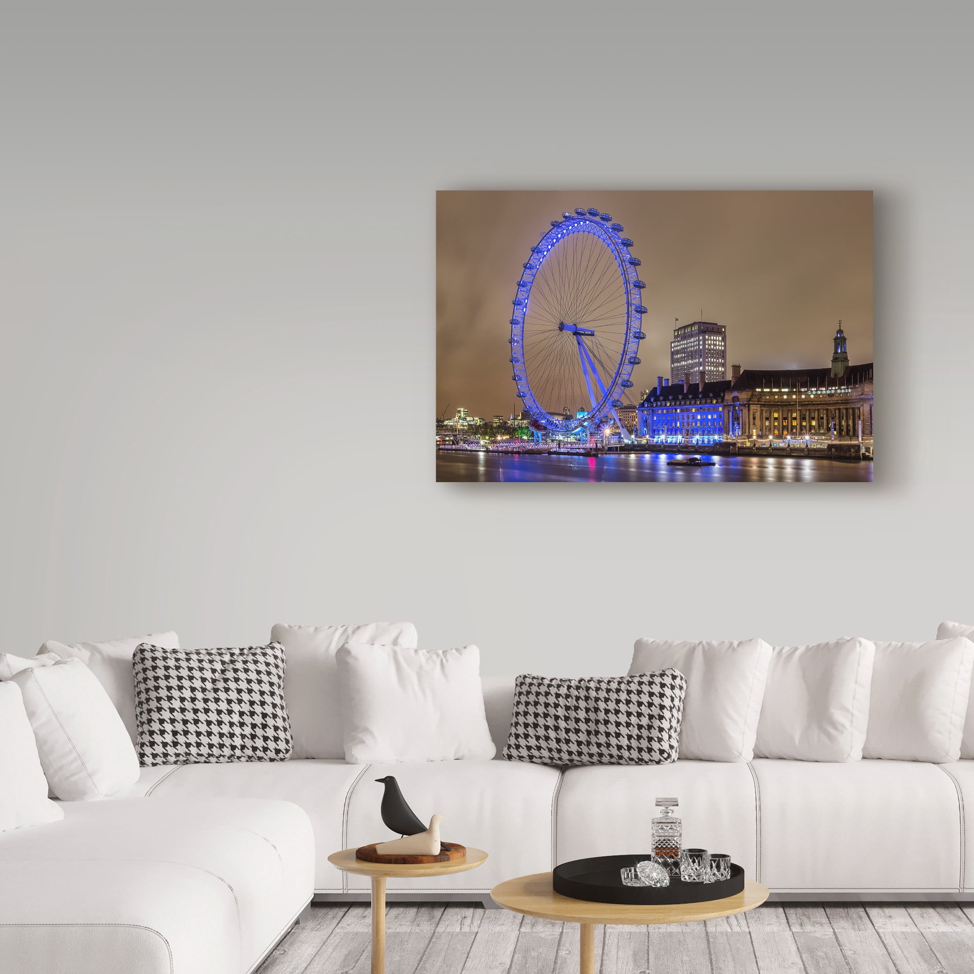 Trademark Fine Art 'The Blue Eye' Canvas Art by Giuseppe Torre